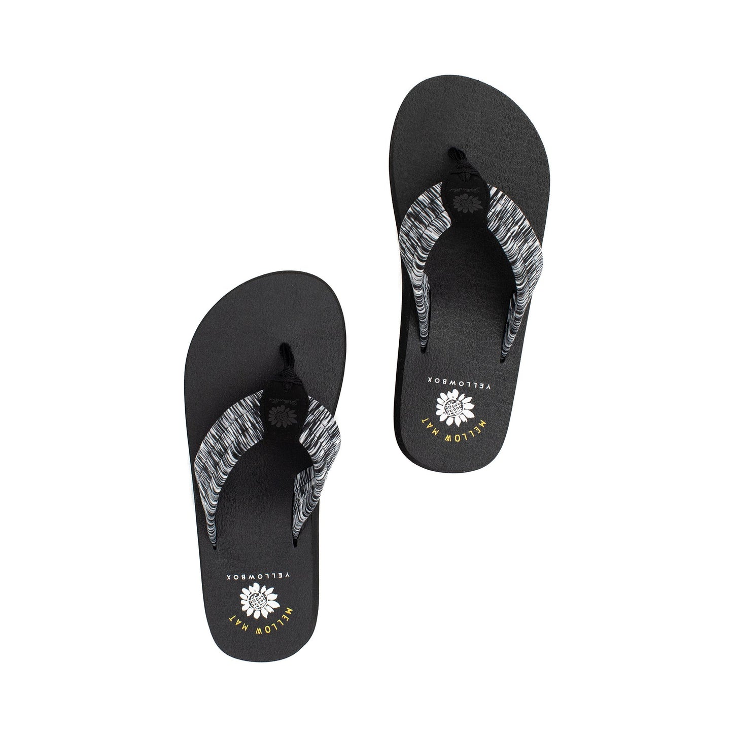 Yellow Box | NADIA Ladies Flip Flops with super soft Mellow Mat footbed