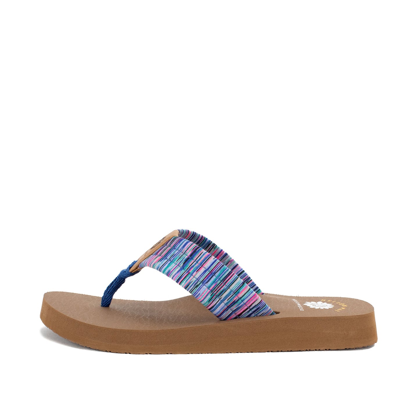 Yellow Box | NADIA Ladies Flip Flops with super soft Mellow Mat footbed