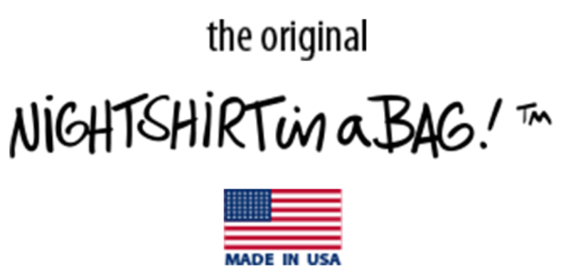 Emerson Street Clothing | Objects Under Shirt are Larger than they Appear | Ladies 100% Cotton Nightshirt in a Bag