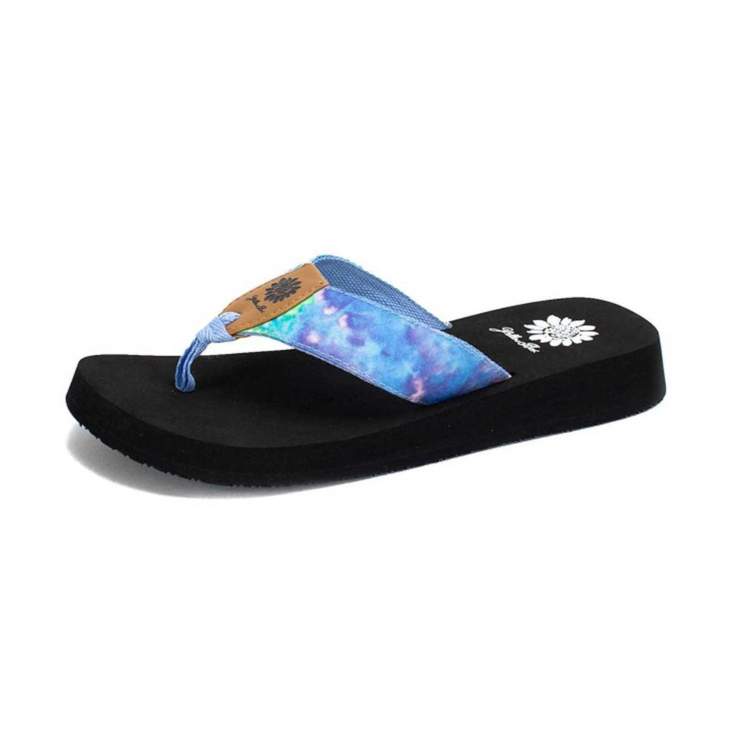 Yellow Box | FALIT Tie Dye Flip Flops with EVA Sole