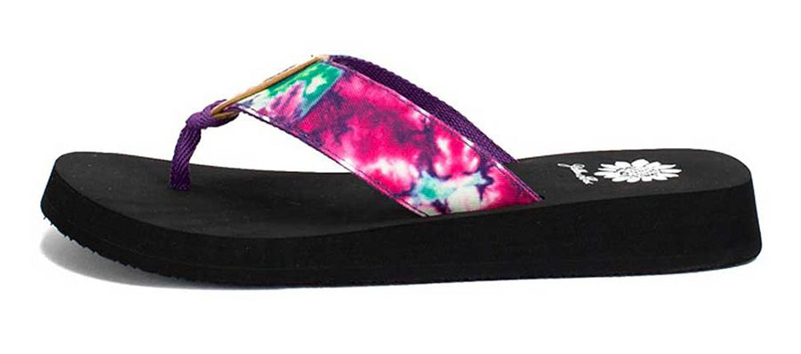 Yellow Box | FALIT Tie Dye Flip Flops with EVA Sole