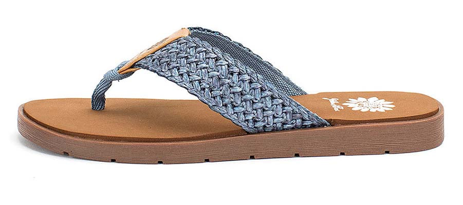 Yellow Box | FIDA Woven Flip Flops