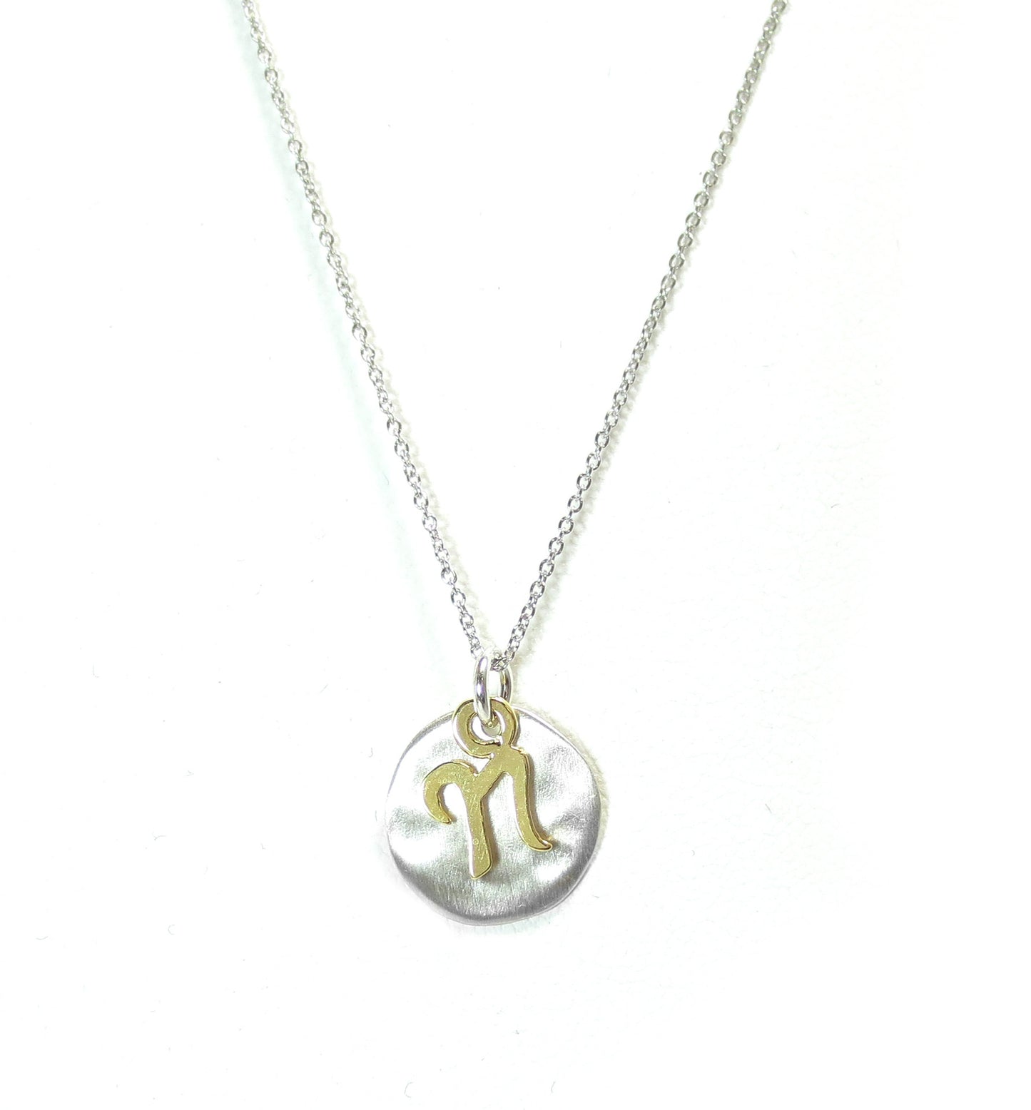 Kevin N Anna N Initial Necklace