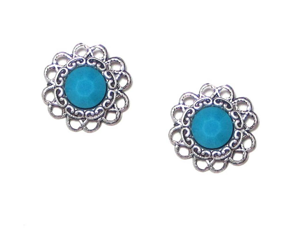 Clara Beau Flower Stud E290STQ