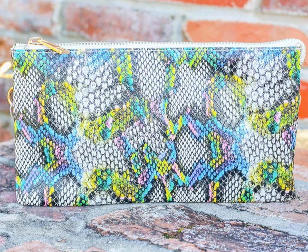 Caroline Hill Liz Crossbody Bag | Gorgeous Snake Print