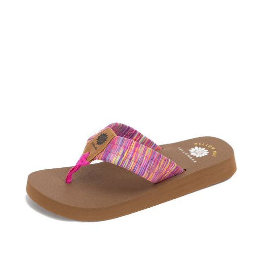 Yellow Box | NADIA Ladies Flip Flops with super soft Mellow Mat footbed