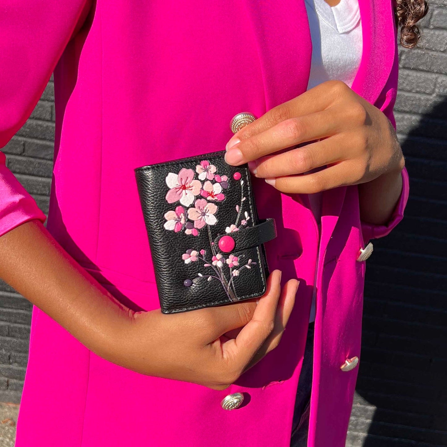 cherry blossom wallet