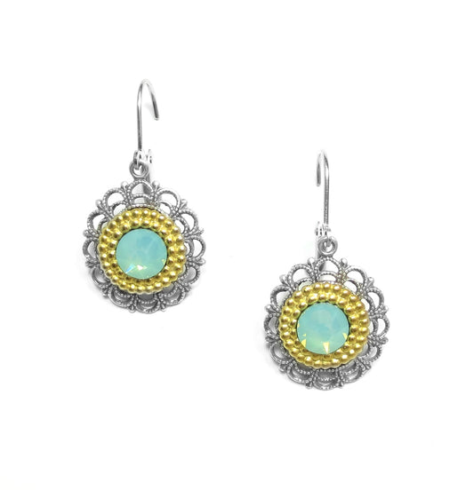 Clara Beau Pacific Green Earrings