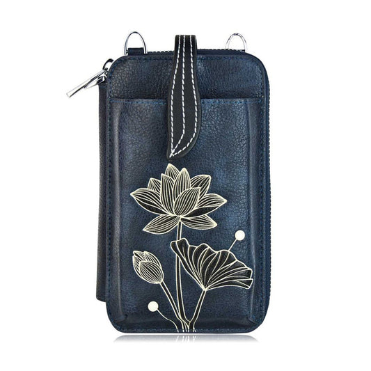 ESPE Hope RFID-Protected Vegan Crossbody Phone Pouch with Phone Pocket