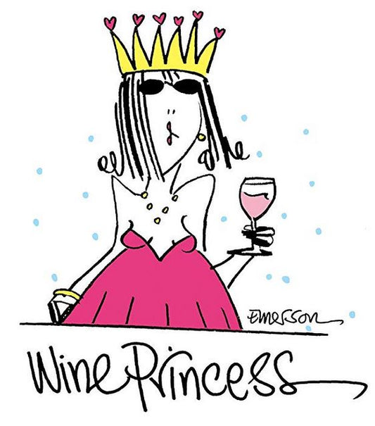 Emerson Street Clothing Co. | Wine Princess | Ladies Whimsical Nightshirt