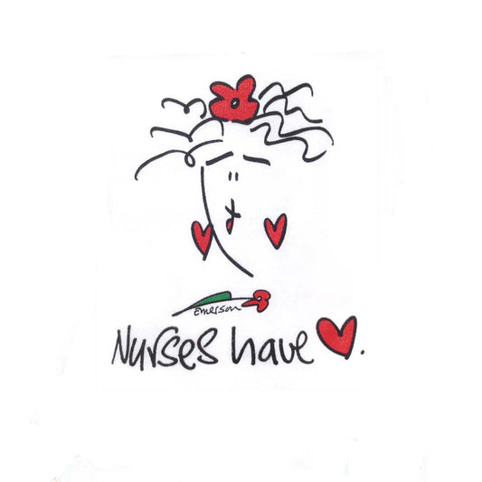 Emerson Street Clothing Co. | Nurses have Heart | Ladies Whimsical Nightshirt