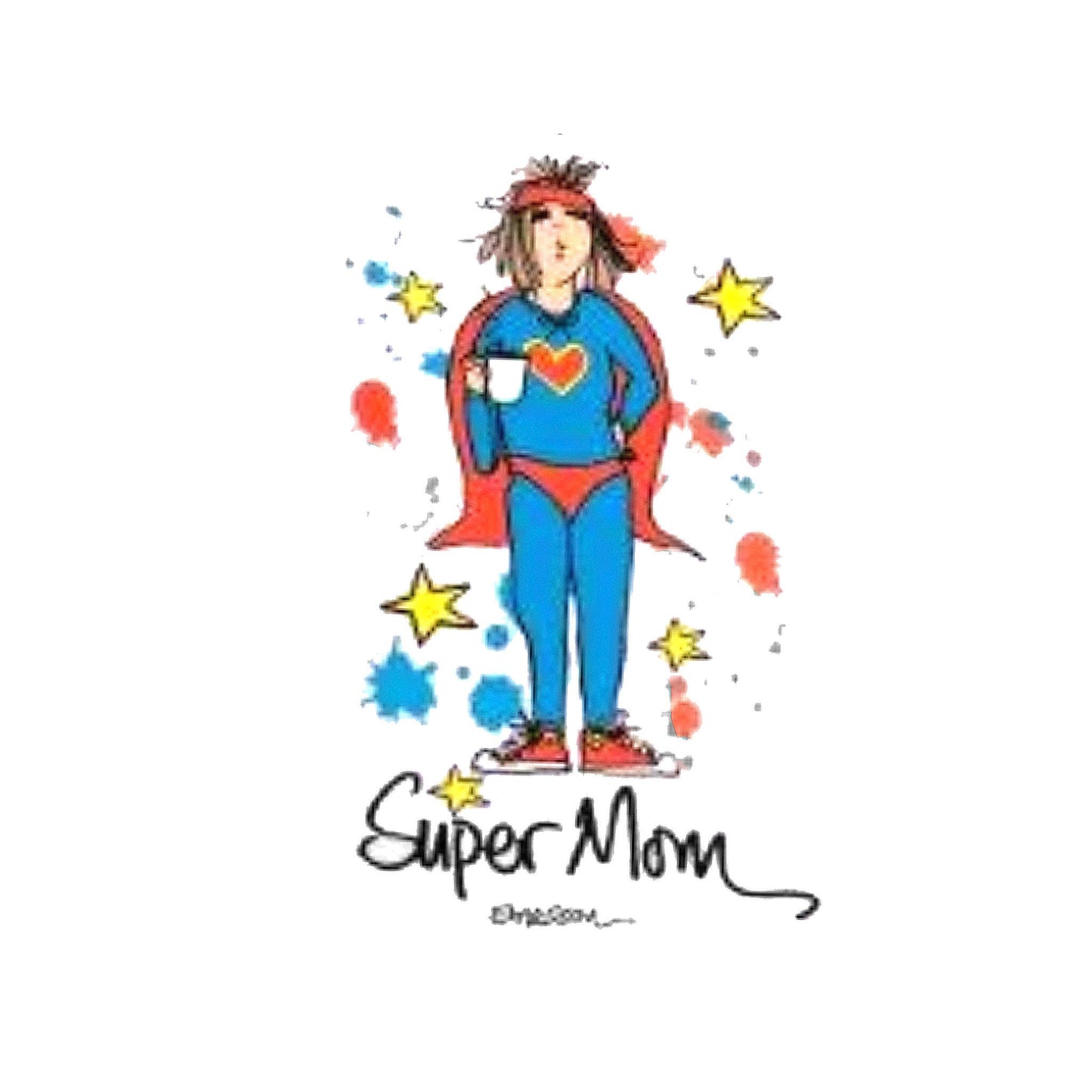 Emerson Street Clothing Co. | Super Mom | Ladies Whimsical Nightshirt